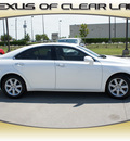 lexus es 350 2008 white sedan gasoline 6 cylinders front wheel drive automatic 77546