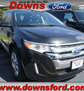 ford edge 2013 black suv sel gasoline 6 cylinders all whee drive automatic 08753