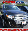ford edge 2013 black suv limited gasoline 6 cylinders all whee drive automatic 08753