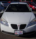 pontiac g6 2009 white coupe gt gasoline 6 cylinders front wheel drive automatic 79925
