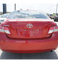 toyota camry 2010 red sedan le gasoline 4 cylinders front wheel drive automatic 76543