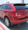 ford edge 2012 red sel gasoline 6 cylinders front wheel drive automatic 77301