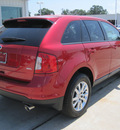 ford edge 2012 red sel gasoline 6 cylinders front wheel drive automatic 77301