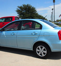 hyundai accent 2011 lt  blue sedan gls gasoline 4 cylinders front wheel drive automatic with overdrive 76018