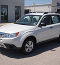 subaru forester 2013 white wagon 2 5x gasoline 4 cylinders all whee drive automatic 77802