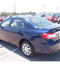 toyota corolla 2013 nautical blue sedan gasoline 4 cylinders front wheel drive automatic 77074