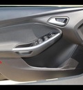 ford focus 2012 black hatchback titanium flex fuel 4 cylinders front wheel drive shiftable automatic 75041