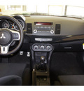 mitsubishi lancer evolution 2012 black sedan gsr gasoline 4 cylinders all whee drive standard 77094