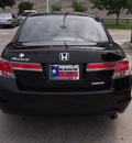honda accord 2011 black sedan se gasoline 4 cylinders front wheel drive automatic 75034