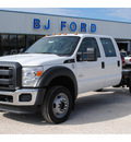 ford f 450 2012 white xl diesel automatic with overdrive 77575