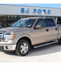 ford f 150 2012 beige xlt flex fuel 8 cylinders 2 wheel drive automatic with overdrive 77575