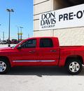 dodge dakota 2006 red pickup truck laramie gasoline 8 cylinders rear wheel drive automatic 76011