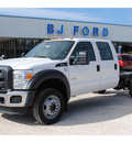 ford f 450 2012 white xl diesel automatic with overdrive 77575