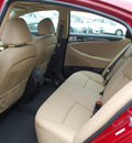 hyundai sonata hybrid 2012 red sedan hybrid 4 cylinders front wheel drive automatic 94010