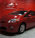 toyota prius 2010 red hybrid 4 cylinders front wheel drive automatic 76116