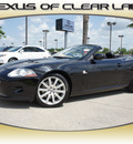 jaguar xk series 2007 black xk gasoline 8 cylinders rear wheel drive automatic 77546