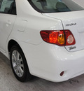 toyota corolla 2010 white sedan gasoline 4 cylinders front wheel drive automatic 76502