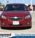 chevrolet cruze 2012 red sedan lt gasoline 4 cylinders front wheel drive automatic 77503