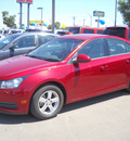 chevrolet cruze 2012 red sedan gasoline 4 cylinders front wheel drive automatic 79925