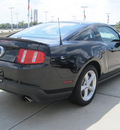 ford mustang 2012 black coupe gt premium gasoline 8 cylinders rear wheel drive 6 speed manual 77578
