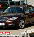 chrysler 200 2013 dk  brown sedan limited flex fuel 6 cylinders front wheel drive automatic 62034