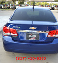 chevrolet cruze 2012 blue sedan eco gasoline 4 cylinders front wheel drive 6 speed manual 76051