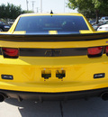 chevrolet camaro 2010 yellow coupe ss gasoline 8 cylinders rear wheel drive 6 speed manual 76011