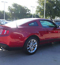 ford mustang 2011 red coupe v6 premium gasoline 6 cylinders rear wheel drive automatic 76011