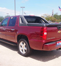 chevrolet avalanche 2009 dk  red suv lt gasoline 8 cylinders 2 wheel drive shiftable automatic 77566