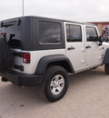 jeep wrangler unlimited 2009 silver suv x gasoline 6 cylinders 4 wheel drive automatic 78064