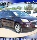 saturn outlook 2008 burgandy suv xr gasoline 6 cylinders front wheel drive 6 speed automatic 75041