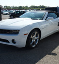 chevrolet camaro 2013 white lt gasoline 6 cylinders rear wheel drive automatic 78064