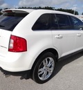 ford edge 2011 white suv limited gasoline 6 cylinders front wheel drive shiftable automatic 77388