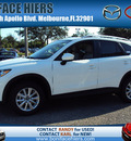 mazda cx 5 2013 white touring w navigation gasoline 4 cylinders front wheel drive automatic 32901