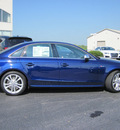 audi s4 2013 blue sedan 3 0t quattro premium plus gasoline 6 cylinders all whee drive 7 speed s tronic 46410