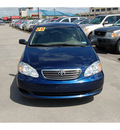 toyota corolla 2006 dk  blue sedan ce gasoline 4 cylinders front wheel drive automatic with overdrive 77627