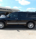 infiniti qx56 2008 black suv gasoline 8 cylinders rear wheel drive automatic with overdrive 77074
