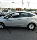 ford fiesta 2012 silver sedan se gasoline 4 cylinders front wheel drive automatic 37087