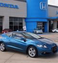 honda cr z 2011 blue hatchback ex hybrid 4 cylinders front wheel drive automatic 77065