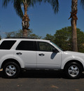 ford escape 2012 white suv xlt flex fuel 6 cylinders front wheel drive automatic 78550
