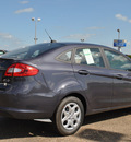 ford fiesta 2013 gray sedan se gasoline 4 cylinders front wheel drive automatic 78580