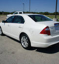 ford fusion 2011 white sedan sel flex fuel 6 cylinders front wheel drive automatic 75119