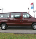 ford e 350 2006 maroon van super duty gasoline 8 cylinders rear wheel drive automatic with overdrive 13502