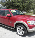 ford explorer 2008 red suv eddie bauer gasoline 8 cylinders all whee drive automatic 32783