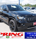 jeep grand cherokee 2012 black suv altitude gasoline 8 cylinders 4 wheel drive automatic 77388