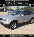 bmw x5 2003 silver suv 3 0i gasoline 6 cylinders all whee drive automatic 76137