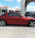 mazda rx 8 2006 red coupe manual gasoline rotary rear wheel drive 6 speed manual 77477