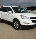 chevrolet traverse 2012 white lt gasoline 6 cylinders front wheel drive automatic 78064