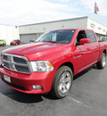 dodge ram 1500 2010 dk  red gasoline 8 cylinders 4 wheel drive automatic 60443