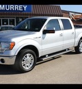 ford f 150 2010 silver pickup truck lariat flex fuel 8 cylinders 2 wheel drive automatic 75142